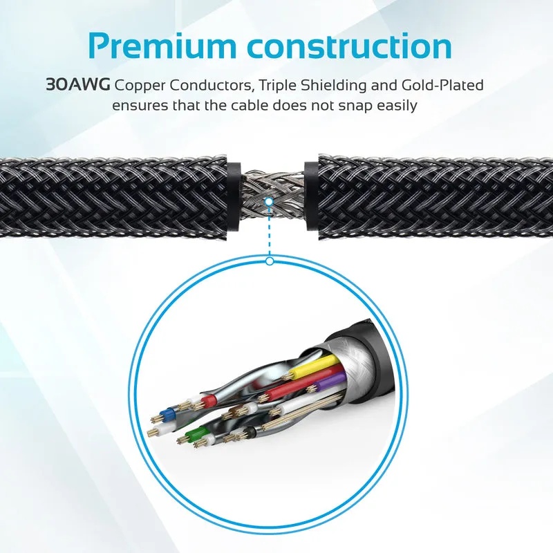PROMATE Right Angle 4K HDMI Cable - 300cm | ProLink4K1-300 |