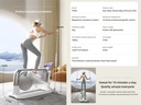 YPOO Multi-Functional Home Exercise Machine – Compact Self-Powered Elliptical with 32-Level Magnetic Resistance & Smart Display