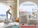 YPOO Multi-Functional Home Exercise Machine – Compact Self-Powered Elliptical with 32-Level Magnetic Resistance & Smart Display
