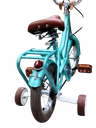 KUGOO Kids Bicycle with Front Basket and Training Wheels