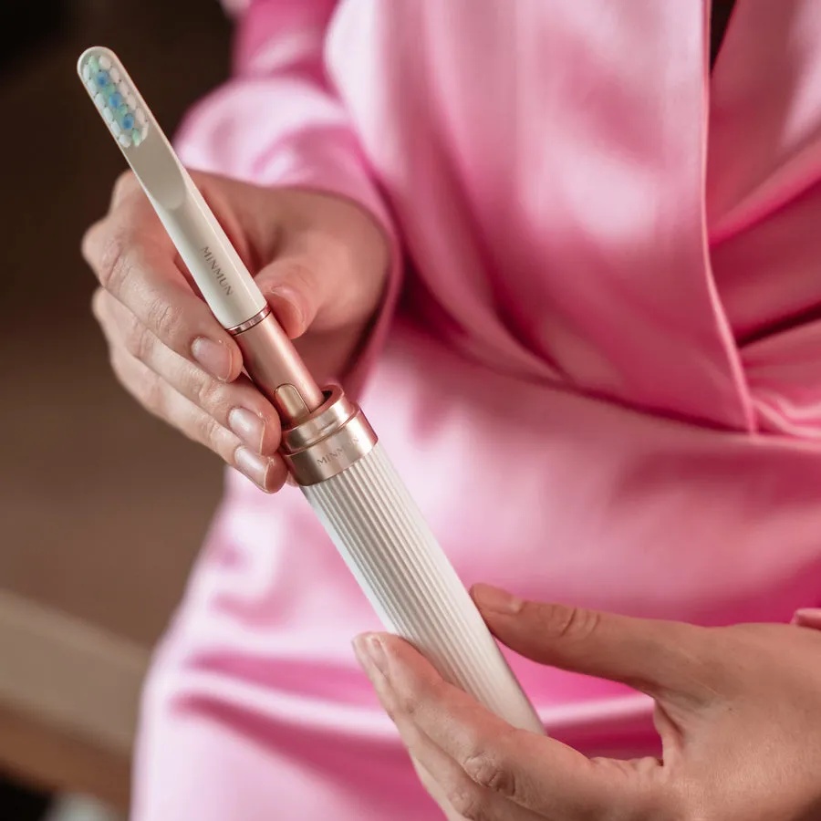 MinMun Sophistic Ultrasonic Toothbrush – Rechargeable, LED Timer, Travel-Friendly, Electric Toothbrush, IPX7 Waterproof