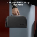 PROMATE Tech Accessory Pouch – Large Capacity, Multiple Compartments, Travel-Friendly Organizer | Velura |