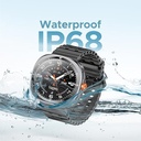 7MD Smart Watch – 1.43-Inch AMOLED Display, Bluetooth Calling, 100 Sports Modes, Blood Pressure Monitoring, IP68 Waterproof | 7MD298 |