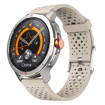 7MD GPS Pro Smart Watch | 1.6" AMOLED 480×480 HD Display | 1000nits Brightness | BT5.3 + TWS Music | Heart Rate, Sleep Tracking, Voice Record | 450mAh Battery | 5ATM Water Resistant | 7MD338 |