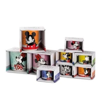 EGAN Mini Mug – “MICKEY I AM / MINNIE I AM” Design, 80ml Espresso Cup, Dishwasher & Microwave Safe