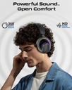 Promate High-Fidelity Over-Ear Wireless Headphones – Open-Ear Design, Detachable Microphone | NOVON |