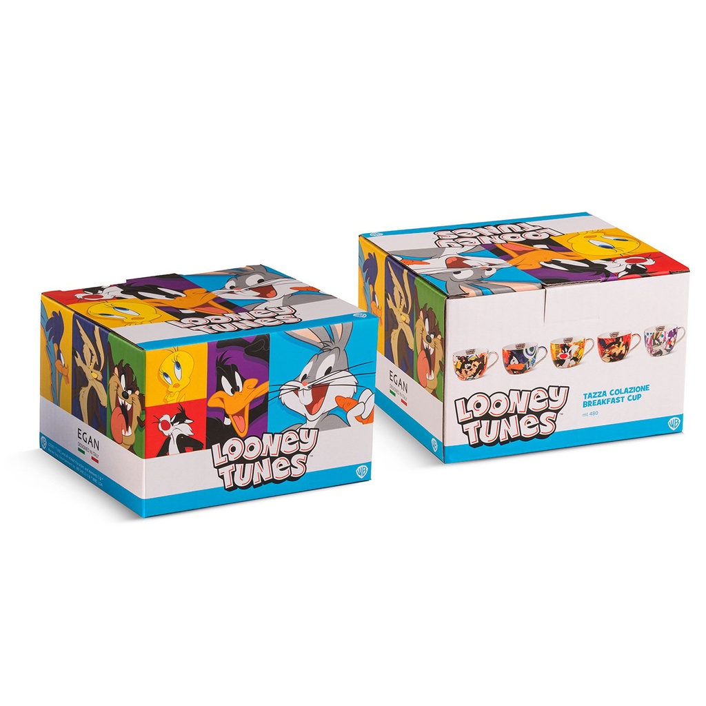 EGAN Breakfast Mug – 480ml New Bone China, Microwave & Dishwasher Safe, Available in Assorted Cartoon Designs