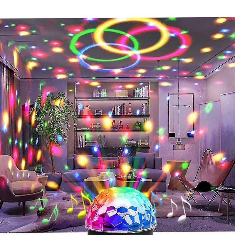 Bluetooth LED Light Mini Magic Ball – Sound & Light Night Star Lamp, Bluetooth Projector | MY‑718 |
