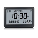 7MD Azan Clock With Prayer & Azan Reminders, Temperature Display | 7MD2403 |
