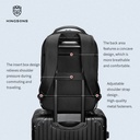 Kingsons Lightweight Waterproof Laptop Backpack – Large Travel Bag for Men, Business & Casual Use | KS25458 |