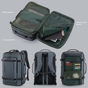 Kingsons 41L Travel Backpack – Lightweight Polyester, Spacious Design, 52x33x29cm Dimensions | KS3264W-B |
