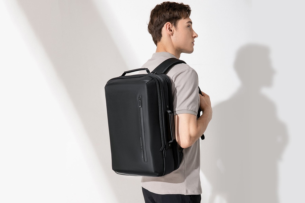 Kingsons 23L Sleek Business Backpack – Waterproof Laptop Bag with Built-in USB Port | KS3223W |