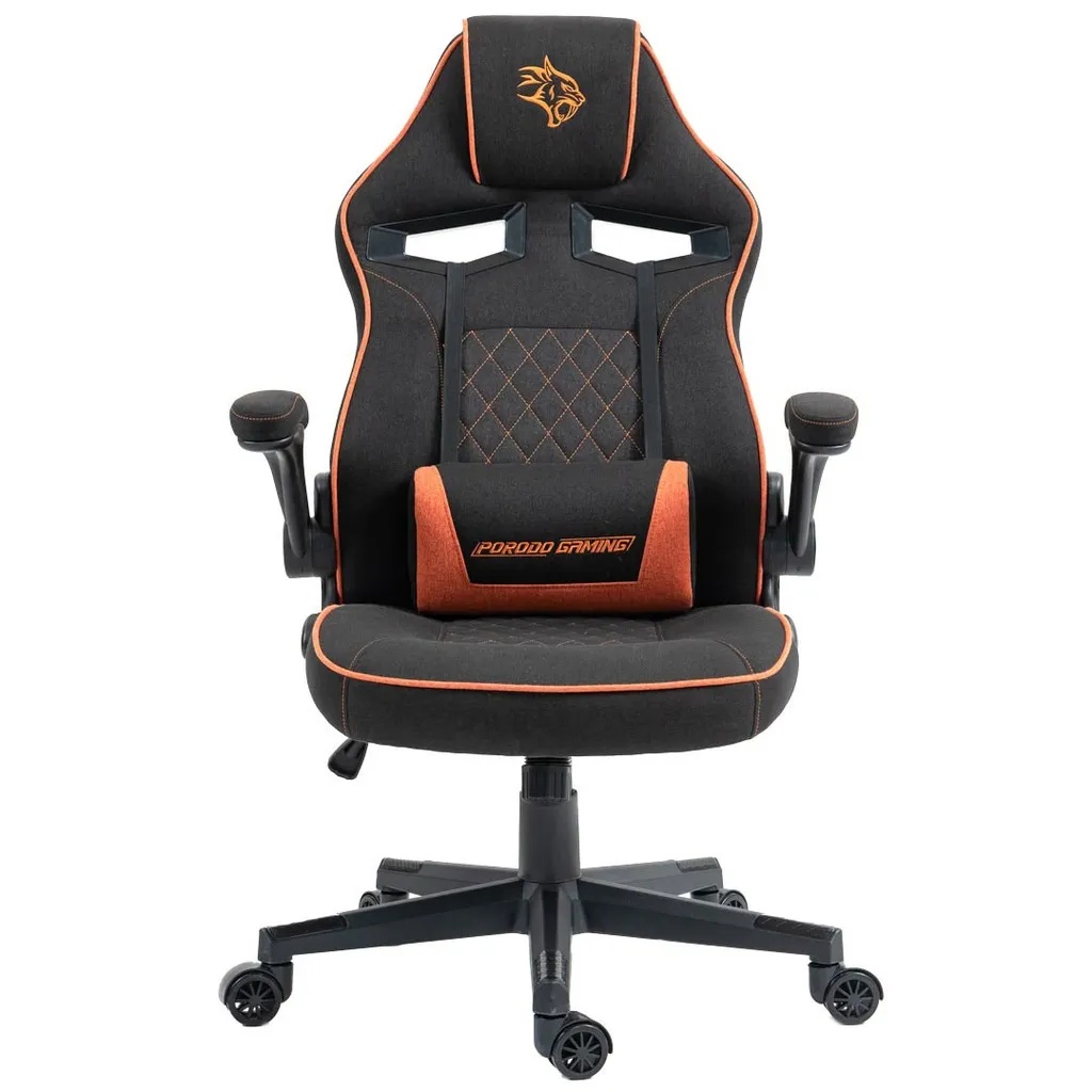 Porodo Gaming Ergonomic Chair – PDX548 Adjustable Gamer Seat with Fabric Cushioning, High Comfort Design | PDX548 |