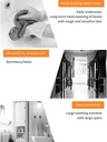 🚨 USED 🚨 Moyu Portable Folding Washing Machine – 0.8Kg Capacity, Soak Disinfection, Hidden Hose Design, Powerful Suction Cup, Energy Saving, Removable Drain Basket, One-Click Operation | XPB08-F2 | 🚨 Not Covered By Warranty 🚨