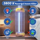 ALSHABAH GOLD Insect Killer – 3600V High-Efficiency Electric Fly Eliminator, 15W Black Light Lamp, Reflective Chip, Indoor & Outdoor Use | 6900 |