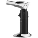 Porodo Lifestyle TurboFlare Rotating Flame Burner – 1350°C Adjustable Butane/Propane Refillable Torch Tool | PDLFSTWBGLBK |