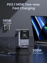 UGREEN 48000mAh Power Bank and 300W – Smart Digital Display, PD Fast Charging, Multi-Port Battery Pack | PB770