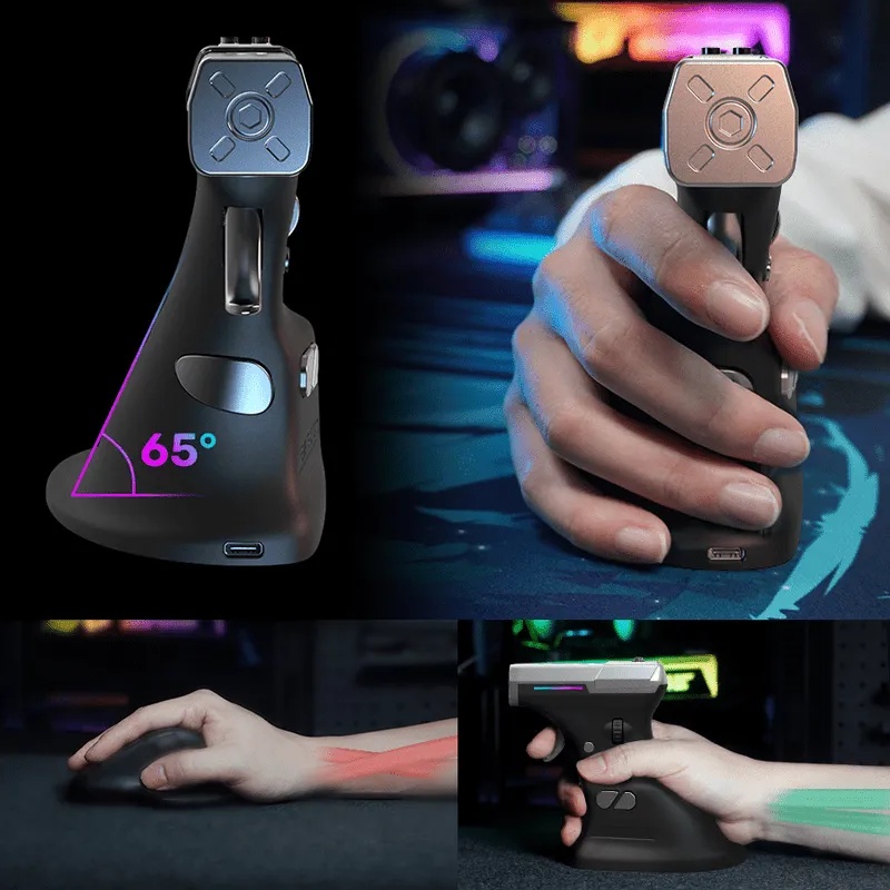 RAGNOK Next‑Gen FPS Gaming Gun And Mouse – Precision Aim with Built‑In Recoil Function, Ergonomic Design for Competitive Play | ErgoStrike7 |