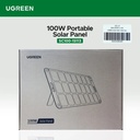 UGREEN 100W Portable Foldable Solar Panel – High-Efficiency Monocrystalline Solar Charger, IP67 Waterproof, Built-in Kickstand & Smart Chip, Ideal for Outdoor Power Stations, Camping, RV & Emergency Use | SC100-15113 |