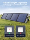 UGREEN 200W Foldable Solar Panel – 23% High Efficiency, Outdoor Solar Kit for Portable Power Stations, Includes XT60 & MC4 Cables | 15114 |