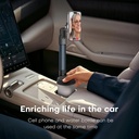 7MD 2‑in‑1 Car Cup Holder Expander & Magnetic Phone Mount – 360° Rotation, Adjustable Arm Extends to 36.2cm, Compatible with Smartphones & Drink Containers | 7MD49625 |