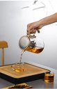 7MD Automatic Glass Teapot – Elegant Borosilicate Tea Kettle with Magnetic Switch, Dual Glass Layers, and Silicone Positioning, Easy Pour Design, 12-Month Warranty | 7MD45325 |