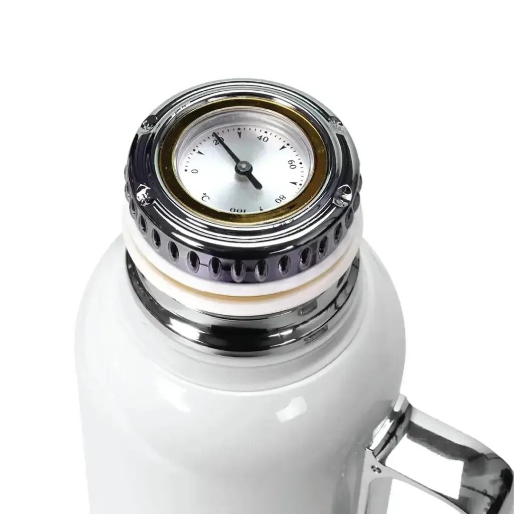 LePresso ThermoSense – 850mL Vacuum Bottle, Stainless Steel, Temp Gauge, Double Wall | LPCFFBTG0050 |