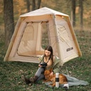 Green Lion GT‑3X Inflatable Tent – 2–3 Person, Waterproof, Quick Setup, UV & Wind Protection | GNGT3XINCTBG |