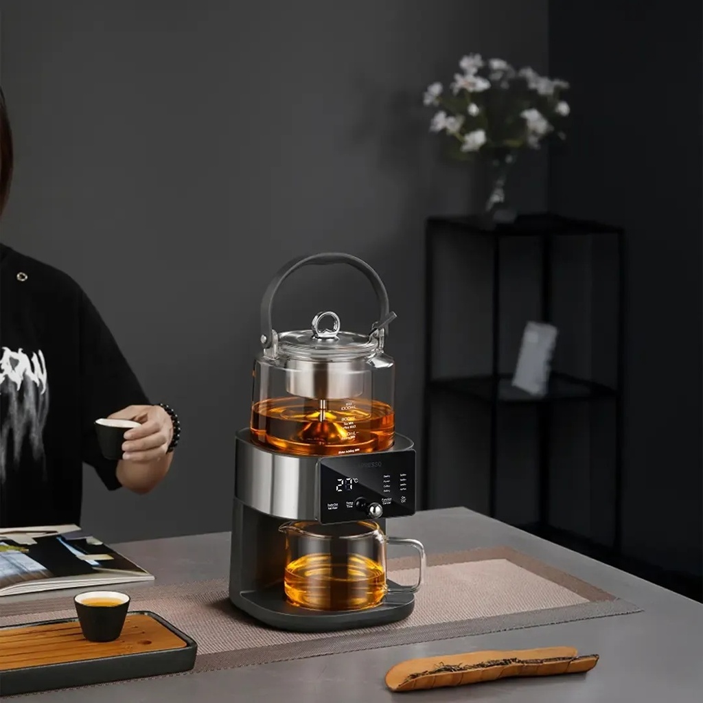 LePresso Brewfinity Tea & Coffee Brewer – 1000W, 1L, Digital Display, Multi Brewing Modes, Keep-Warm | LPCFFTCB0040BK |
