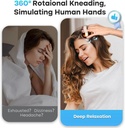 7MD Scalp Massager – 800mAh Battery, IPX7 Waterproof, Deep Cleansing Brush with 10-Min Auto Timer | 7MD50225 |
