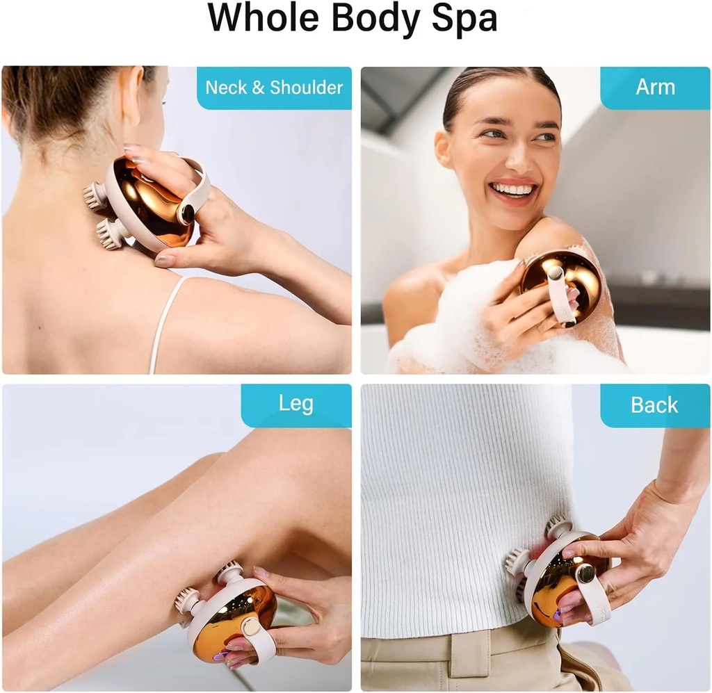7MD Scalp Massager – 800mAh Battery, IPX7 Waterproof, Deep Cleansing Brush with 10-Min Auto Timer | 7MD50225 |