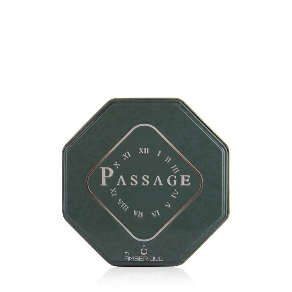 PASSAGE Ajwan Maamoul Incense Tablets – 36g Long-Lasting Oud Fragrance with Apple, Pineapple, Bergamot, Patchouli, Jasmine, Vanilla & Musk