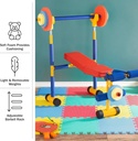 Kids Weight Bench Set – Toddler Gym with Barbell & Leg Press for Ages 3+ | KP03 |