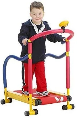 Kids Non-Motorized Treadmill – Indoor Exercise Treadmill with Alloy Steel Frame, 150lb Capacity & Red Footprint Safety Mat | KB01 |
