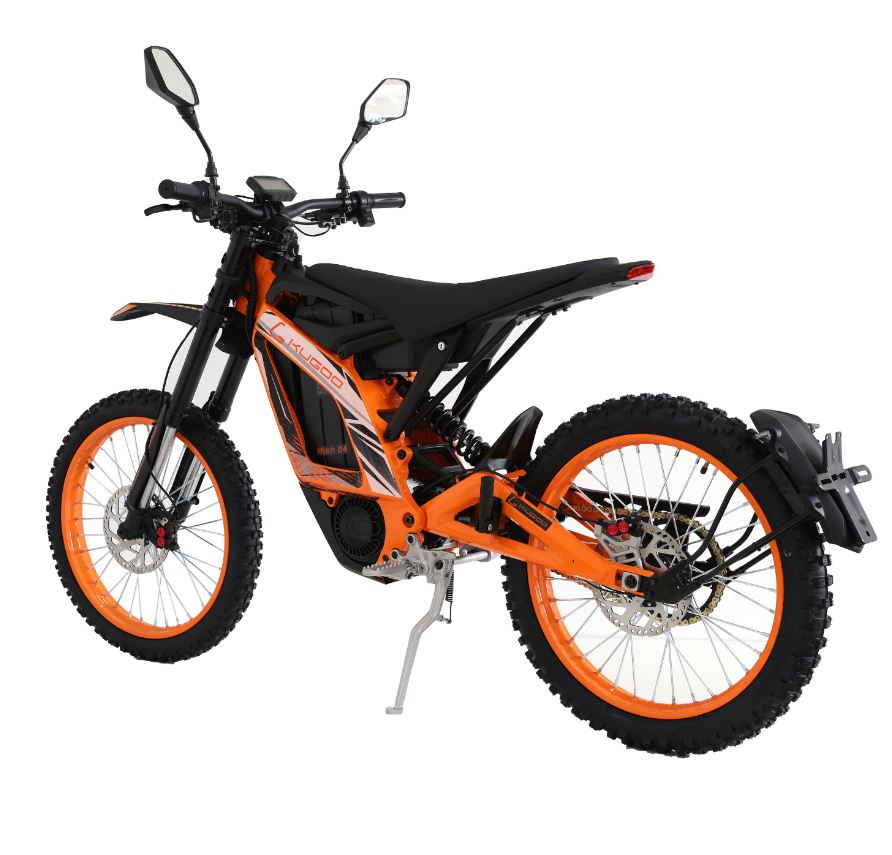 KUGOO WISH 04 Electric Bike – 3700W Brushless Motor, 60V 36Ah Battery, 80 km/h Top Speed, 80 km Range, Dual Disc Brakes, Dual Suspension, Urban E‑Bike