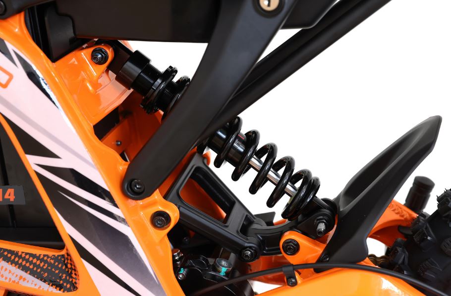 KUGOO WISH 04 Electric Bike – 3700W Brushless Motor, 60V 36Ah Battery, 80 km/h Top Speed, 80 km Range, Dual Disc Brakes, Dual Suspension, Urban E‑Bike