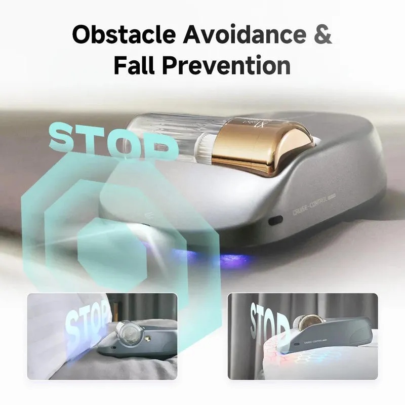 Creatulize X1 Robot Bed Vacuum Cleaner – 270nm UV‑C, 14AW Suction, 15,000 VPM, Dust Mite & Mattress Cleaner, Obstacle Avoidance, Full Coverage Path Planning, Lightweight, USB‑C Rechargeable | BOT X1 |