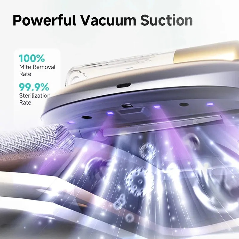 Creatulize X1 Robot Bed Vacuum Cleaner – 270nm UV‑C, 14AW Suction, 15,000 VPM, Dust Mite & Mattress Cleaner, Obstacle Avoidance, Full Coverage Path Planning, Lightweight, USB‑C Rechargeable | BOT X1 |