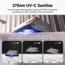 Creatulize X1 Robot Bed Vacuum Cleaner – 270nm UV‑C, 14AW Suction, 15,000 VPM, Dust Mite & Mattress Cleaner, Obstacle Avoidance, Full Coverage Path Planning, Lightweight, USB‑C Rechargeable | BOT X1 |