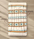 cloudhome Guest & Travel Comfort Pack – Foldable Mattress, Blanket & Pillow Set, Single Size, Microfiber Velvet