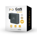 7MD 140W GaN Fast Charger – 5-Port USB-C & USB-A Adapter, Ultra Fast Charging with Smart IC, Quick Charge Travel Power Brick | 7MD47725 |