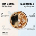 LePresso Americano Pro – Ice & Hot Coffee Machine, 1300W, Smart Touch Control, Built-in Grinder, UK Plug | LPYKFM12D03BK |
