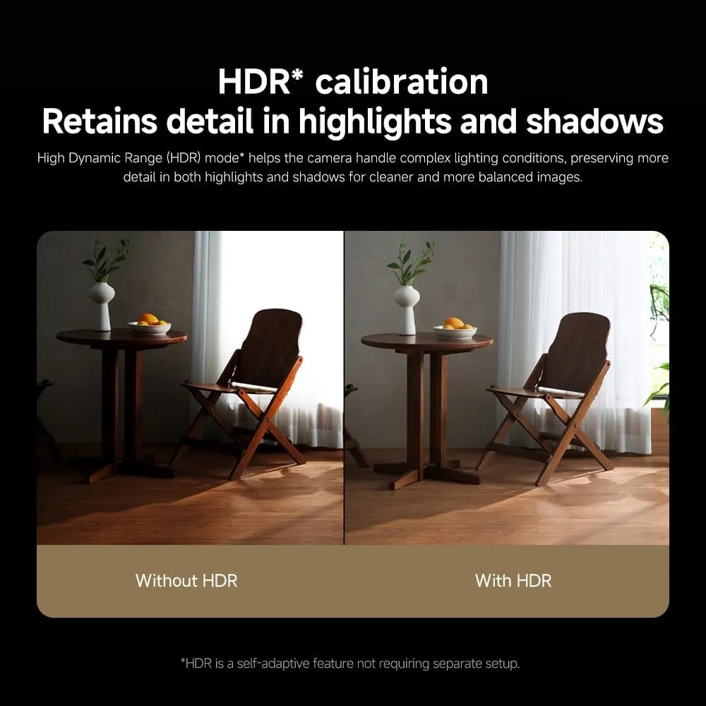 Xiaomi Smart Camera C701 – 4K UHD AI Home Security Cam with WiFi 6, Motion Tracking, Night Vision, Baby & Pet Monitoring