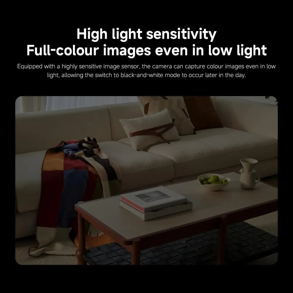 Xiaomi Smart Camera C701 – 4K UHD AI Home Security Cam with WiFi 6, Motion Tracking, Night Vision, Baby & Pet Monitoring