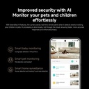 Xiaomi Smart Camera C701 – 4K UHD AI Home Security Cam with WiFi 6, Motion Tracking, Night Vision, Baby & Pet Monitoring