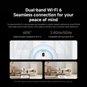 Xiaomi Smart Camera C701 – 4K UHD AI Home Security Cam with WiFi 6, Motion Tracking, Night Vision, Baby & Pet Monitoring