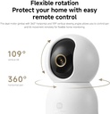 Xiaomi Smart Camera C701 – 4K UHD AI Home Security Cam with WiFi 6, Motion Tracking, Night Vision, Baby & Pet Monitoring