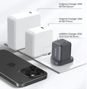 UGREEN 30W USB-C GaN Fast Charger UK Plug – Compact Fast Charging with GaNInfinity™ & Thermal Guard™ | X513 \ 55532 |