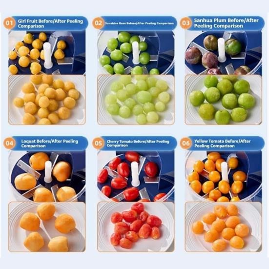 7MD Electric Fruit and Vegetable Peeler – Automatic Rapid Peeling in Seconds | 7MD49925 |