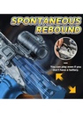 A&T TOY Electric Water Gun Ultimate Battle Blaster – High-Capacity Rechargeable Water Pistol with Muzzle Flame Sensor Light, 10m Long Range, Summer Beach & Pool Toy for Kids & Adults (Ages 8+) | A&T-43425 |